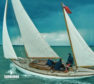 Foto 1 di 15: Wooden Boat Albert Strange 29 ft Gaff Yawl 1920