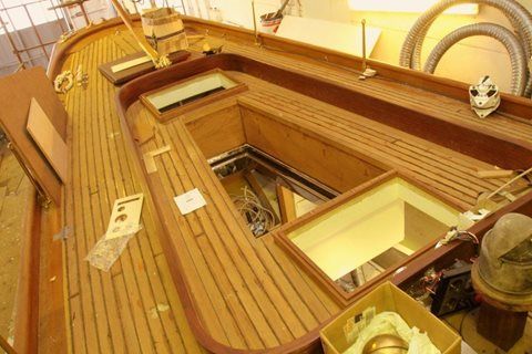 Il ritorno in mare di ''Barbara'', storico yacht del 1923