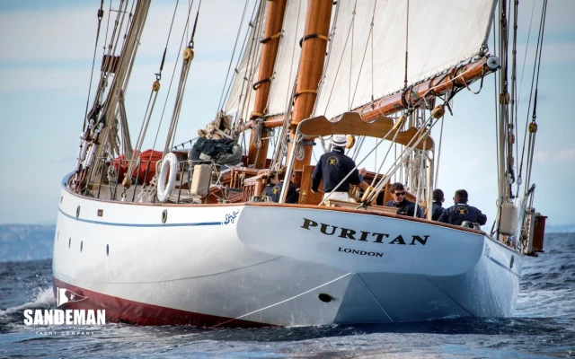 JOHN G. ALDEN 103 FT GAFF SCHOONER 1931/2015