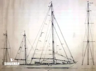 Foto 62 di 63: Jarl Lindblom 59 ft Yawl 1943