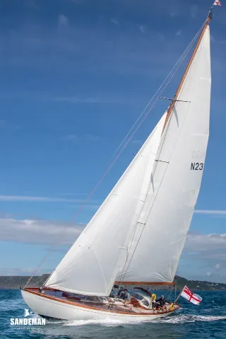 Foto 8 di 89: Johan Anker 52 ft Flush Deck Fast Cruiser 10-Metre 1937/1996