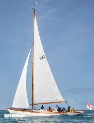 Foto 9 di 89: Johan Anker 52 ft Flush Deck Fast Cruiser 10-Metre 1937/1996