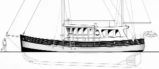 Foto 85 di 98: GL WATSON 55 ft MFV Motorsailer 1960