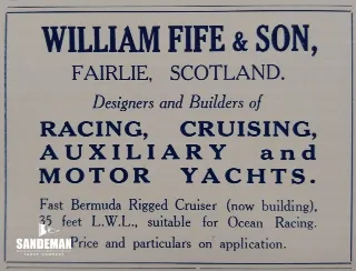 Foto 85 di 88: William Fife 52ft Bermudan Cutter 1940/2013