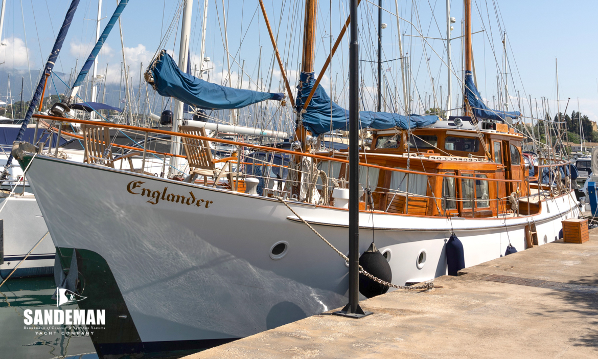 JOHN BAIN 57 FT TWIN SCREW MOTORSAILER KETCH 1971