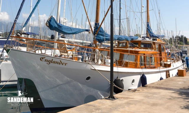 JOHN BAIN 57 FT TWIN SCREW MOTORSAILER KETCH 1971