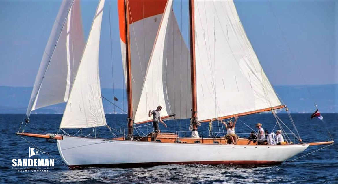 Edson B. Schock 44 ft Staysail Schooner 1934