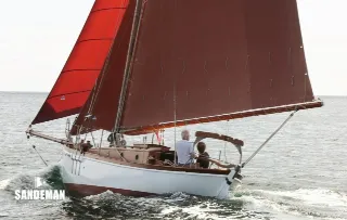 Foto 4 di 56: DANIEL FYFE / MORRIS & LORIMER 28 FT LOCH FYNE SKIFF GAFF CUTTER 1895/2022