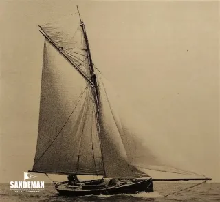 Foto 54 di 56: DANIEL FYFE / MORRIS & LORIMER 28 FT LOCH FYNE SKIFF GAFF CUTTER 1895/2022