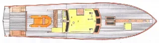 Foto 13 di 65: Rampart 48 ft Twin Screw Motor Yacht 1975