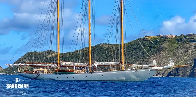 JOHN G. ALDEN 121 FT 3-MASTED GAFF SCHOONER 2021