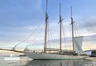 Foto 2 di 122: JOHN G. ALDEN 121 FT 3-MASTED GAFF SCHOONER 2021