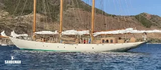 Foto 4 di 122: JOHN G. ALDEN 121 FT 3-MASTED GAFF SCHOONER 2021