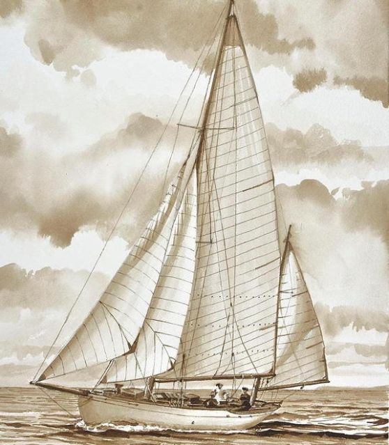 Il ritorno in mare di ''Barbara'', storico yacht del 1923