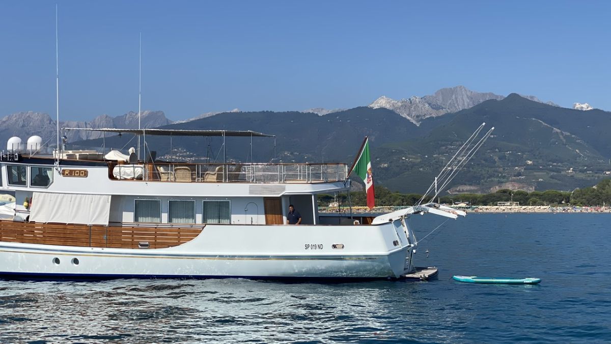 F100, lo yacht di Gianni Agnelli