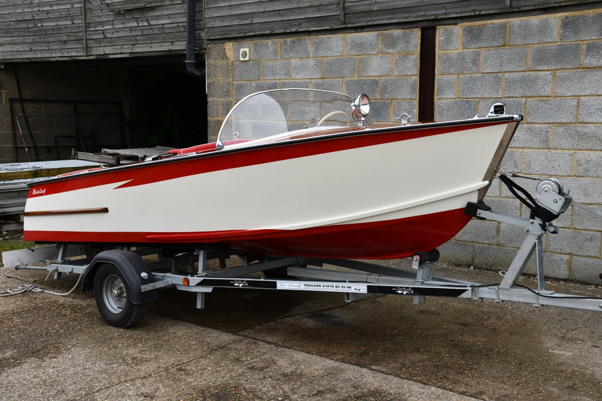 Healey Marine Sports Boat 55 with trailer totally restored ​