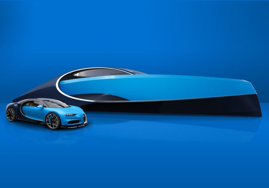 Niniette 66, lo yacht da sogno creato da Bugatti ispirato alla Chiron