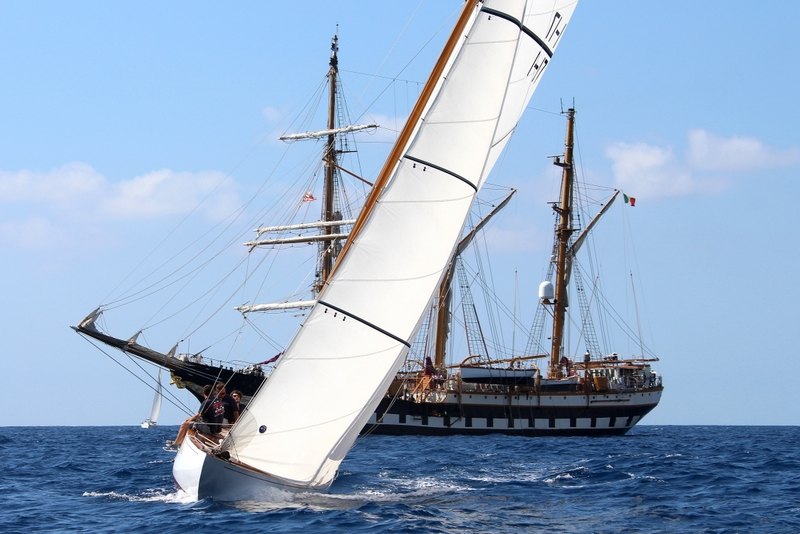 Silver Podium Finish and Elegance Award for Aria at the 2026 Imperia Vintage Sails